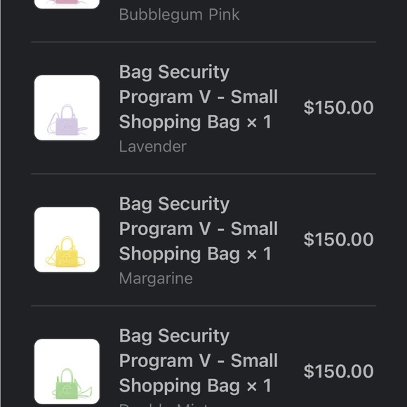 🌈NWT TELFAR double mint green small shopping bag tote - authentic, never worn🌈 - Picture 2 of 8